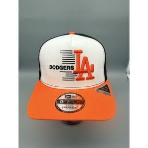 New Era LA Dodgers MLB 9FIFTY A-Frame Snapback 50 Years Patch Hat Cap NWT
